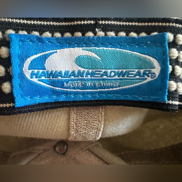 Hang Loose Hawaii Headwear Embroidered Baseball Ball Cap Light Gray Hat NWOT - Picture 8 of 14